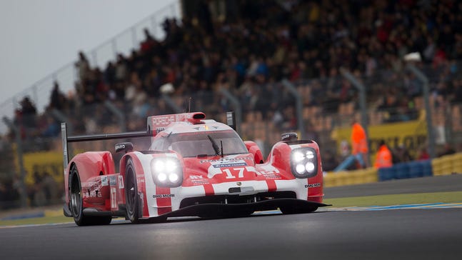 Porsche tops Le Mans test day
